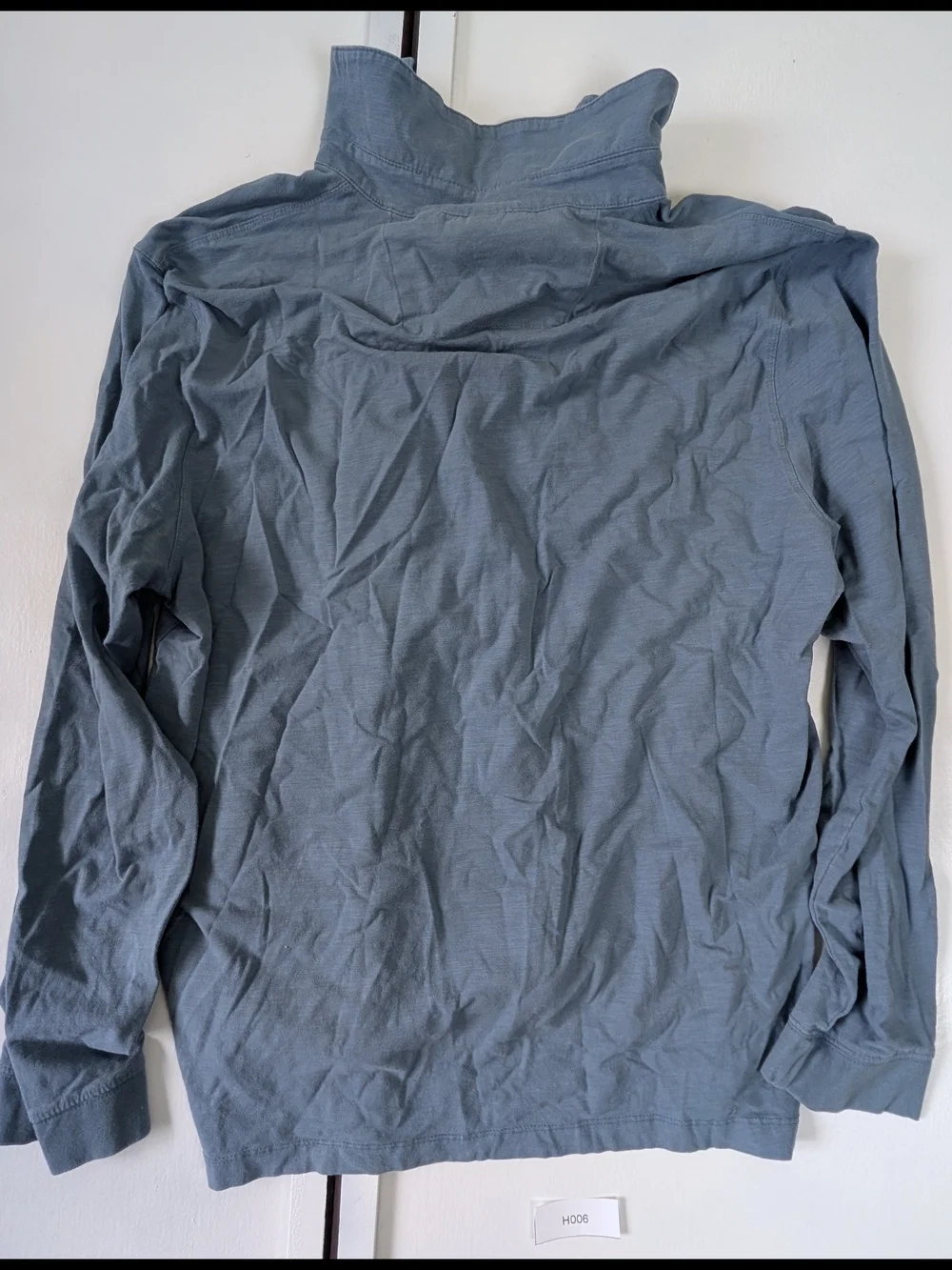 Tailor Vintage Men's Light Blue Long-Sleeve Polo